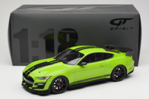 Ford Mustang Shelby GT500 S550 Zaļš GT Spirit 1:18 GT803 Sveķi — attēls 6 no 6