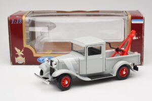 Ford Pick-Up Wrecker Pelēks Road Signature 1:18 92257 Metāls — attēls 8 no 8