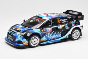 Ford Puma Rally1 #13 G. Munster / L. Louka Rally Central Europe 2023 IXO 1:18 18RMC188 Metāls
