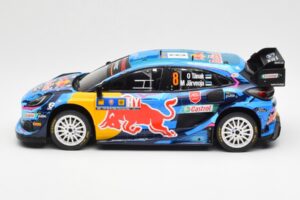 Ford Puma Rally1 #8 O. Tanak / M. Jarveoja 3rd Rally Central Europe 2023 IXO 1:18 18RMC187 Metāls — attēls 3 no 6