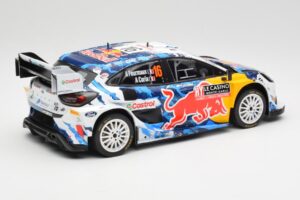 Ford Puma Rally1 WRC #16 A. Fourmaux / A. Coria Rally Monte Carlo 2024 IXO 1:18 18RMC198 Metāls — attēls 2 no 6