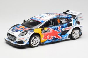 Ford Puma Rally1 WRC #16 A. Fourmaux / A. Coria Rally Monte Carlo 2024 IXO 1:18 18RMC198 Metāls