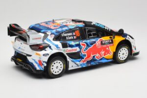 Ford Puma Rally1 WRC M-Sport #16 A. Fourmaux / A. Coria Safari Rally Kenya 2024 IXO 1:18 18RMC207 Metāls — attēls 2 no 6
