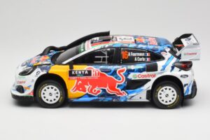 Ford Puma Rally1 WRC M-Sport #16 A. Fourmaux / A. Coria Safari Rally Kenya 2024 IXO 1:18 18RMC207 Metāls — attēls 3 no 6