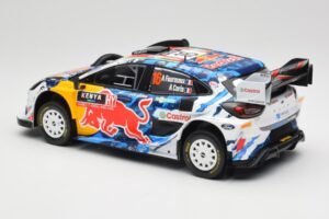 Ford Puma Rally1 WRC M-Sport #16 A. Fourmaux / A. Coria Safari Rally Kenya 2024 IXO 1:18 18RMC207 Metāls — attēls 5 no 6