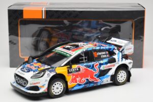 Ford Puma Rally1 WRC M-Sport #16 A. Fourmaux / A. Coria Safari Rally Kenya 2024 IXO 1:18 18RMC207 Metāls — attēls 6 no 6