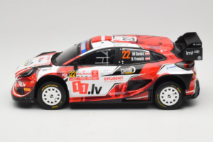 Ford Puma Rally1 WRC #22 M-Sport Ford World Rally Team M. Sesks / R. Francis Rally Poland 2024 IXO 1:18 18RMC215 Metāls — attēls 3 no 6