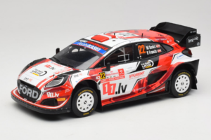 Ford Puma Rally1 WRC #22 M-Sport Ford World Rally Team M. Sesks / R. Francis Rally Poland 2024 IXO 1:18 18RMC215 Metāls
