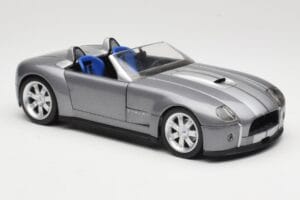 Shelby Cobra Kabriolets Grey Metallic Hot Wheels 1:18 G7220 Metāls — attēls 6 no 8
