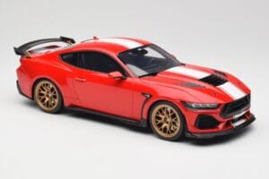 Ford Shelby Mustang Super Snake Sarkans GT Spirit 1:18 GT531 Sveķi — attēls 4 no 6