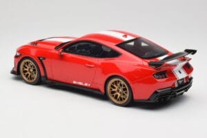 Ford Shelby Mustang Super Snake Sarkans GT Spirit 1:18 GT531 Sveķi — attēls 5 no 6