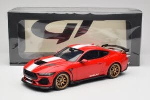 Ford Shelby Mustang Super Snake Sarkans GT Spirit 1:18 GT531 Sveķi — attēls 6 no 6