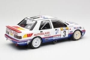 Ford Sierra RS Cosworth 4x4 #3 M. Biasion / T. Siviero Rally Monte Carlo 1992 MCG 1:18 MCG18355R Metāls — attēls 2 no 6