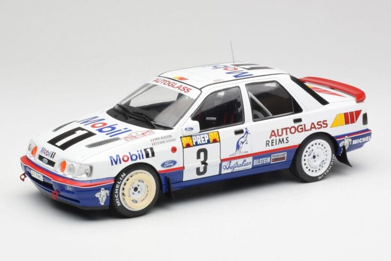 Ford Sierra RS Cosworth 4x4 #3 M. Biasion / T. Siviero Rally Monte Carlo 1992 MCG 1:18 MCG18355R Metāls