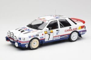Ford Sierra RS Cosworth 4x4 #7 F. Delecour / D. Grataloup Rally Monte Carlo 1992 MCG 1:18 MCG18356R Metāls