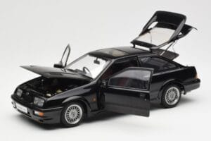 Ford Sierra RS Cosworth Melns AUTOart 1:18 72861 Metāls — attēls 2 no 8