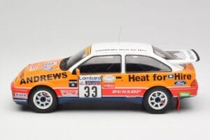 Ford Sierra RS Cosworth #33 R. Brookes RAC Rally 1989 IXO 1:18 18RMC115 Metāls — attēls 3 no 6