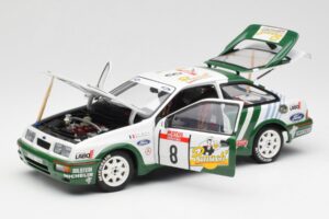 Ford Sierra RS Cosworth #8 D. Auriol / B. Occelli Rally Tour de Corse 1988 AUTOart 1:18 88812 Metāls — attēls 2 no 8