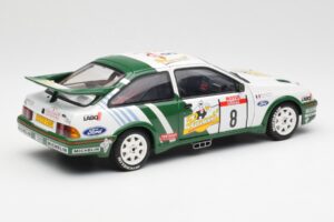 Ford Sierra RS Cosworth #8 D. Auriol / B. Occelli Rally Tour de Corse 1988 AUTOart 1:18 88812 Metāls — attēls 3 no 8