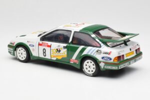 Ford Sierra RS Cosworth #8 D. Auriol / B. Occelli Rally Tour de Corse 1988 AUTOart 1:18 88812 Metāls — attēls 7 no 8