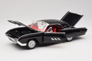Ford Thunderbird Melns Anson 1:18 30344 Metāls — attēls 2 no 8