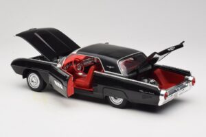 Ford Thunderbird Melns Anson 1:18 30344 Metāls — attēls 5 no 8