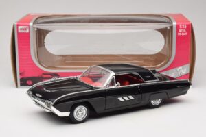 Ford Thunderbird Melns Anson 1:18 30344 Metāls — attēls 8 no 8