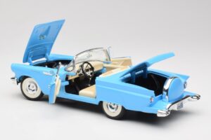 Ford Thunderbird Kabriolets Zils Road Signature 1:18 92358 Metāls — attēls 5 no 8