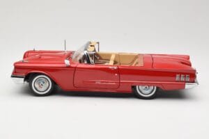 Ford Thunderbird Kabriolets Sarkans Sun Star 1:18 4311 Metāls — attēls 4 no 8