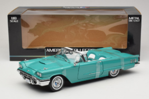 Ford Thunderbird Kabriolets Zaļš Sun Star 1:18 4315-P1 Metāls — attēls 6 no 6