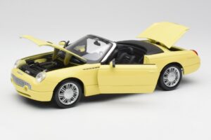Ford Thunderbird Show Car Dzeltens Maisto 1:18 50335 Metāls — attēls 2 no 8