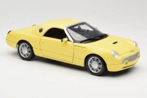 Ford Thunderbird Show Car Dzeltens Maisto 1:18 50336 Metāls — attēls 6 no 8