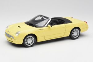 Ford Thunderbird Show Car Dzeltens Maisto 1:18 50335 Metāls