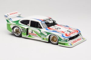 Ford Zakspeed Capri Turbo Group 5 Nigrin #55 M. Winkelhock DRM 1981 Minichamps 1:18 100818555 Metāls — attēls 6 no 8