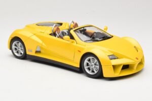Giugiaro Prima Speedster Dzeltens Bburago 1:18 33334013 Metāls — attēls 6 no 8