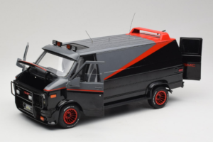 GMC Vandura A-Team Van Hot Wheels 1:18 V7439 Metāls — attēls 2 no 8