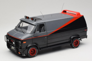 GMC Vandura A-Team Van Hot Wheels 1:18 V7439 Metāls