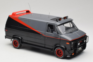 GMC Vandura A-Team Van Hot Wheels 1:18 V7439 Metāls — attēls 6 no 8