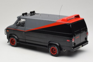 GMC Vandura A-Team Van Hot Wheels 1:18 V7439 Metāls — attēls 7 no 8