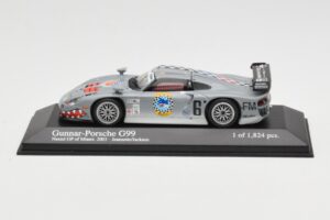 Gunnar G99 Shark #6 J. Jackson Nextel Grand Prix of Miami Grand-Am 2003 Minichamps 1:43 400036896 Metāls
