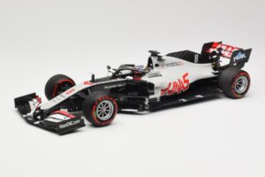 Haas VF-20 #8 R. Grosjean Bahrain GP 2020 Minichamps 1:18 110201508 Metāls