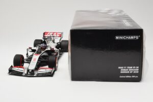 Haas VF-20 #8 R. Grosjean Bahrain GP 2020 Minichamps 1:18 110201508 Metāls — attēls 6 no 6