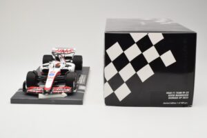Haas VF-22 #20 K. Magnussen Bahrain GP 2022 Minichamps 1:18 117220120 Metāls — attēls 6 no 6