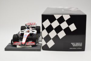 Haas VF-22 #20 K. Magnussen British GP 2022 Minichamps 1:18 117221020 Metāls — attēls 6 no 6