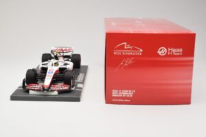 Haas VF-22 #47 M. Schumacher Bahrain GP 2022 Minichamps 1:18 117220147 Metāls — attēls 6 no 6