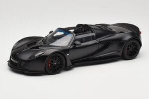 Hennessey Venom GT Carbon Black AUTOart 1:18 75401 Metāls