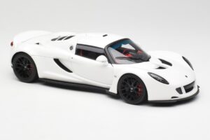 Hennessey Venom GT Balts AUTOart 1:18 75404 Metāls — attēls 6 no 8