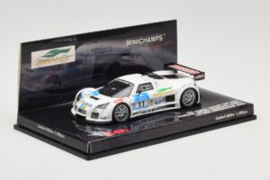 HHF Hybrid Concept Car #11 H-H. Frentzen / Muller / Schwager / Engels 24 Hours Nurburgring 2008 Minichamps 1:43 437080911 Met — attēls 2 no 4