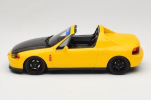 Honda Civic del Sol Spoon Phoenix Yellow Otto 1:18 OT1154 Sveķi — attēls 5 no 6