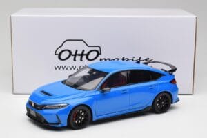 Honda Civic FK8 Type R Boost Zils Pērļu Otto 1:18 OT1093 Sveķi — attēls 6 no 6